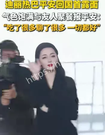 迪丽热巴平安回国